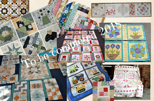 Mixture of quilts